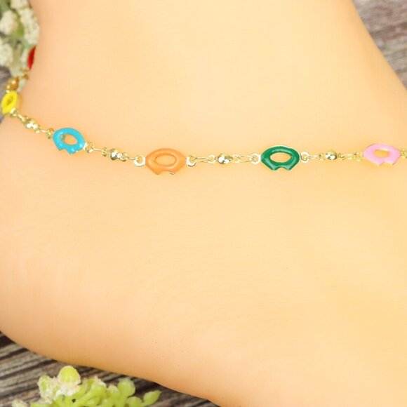 "Elegant Handmade Anklet – Delicate Jewelry for Women, MAR091496 - Picture 2 of 10